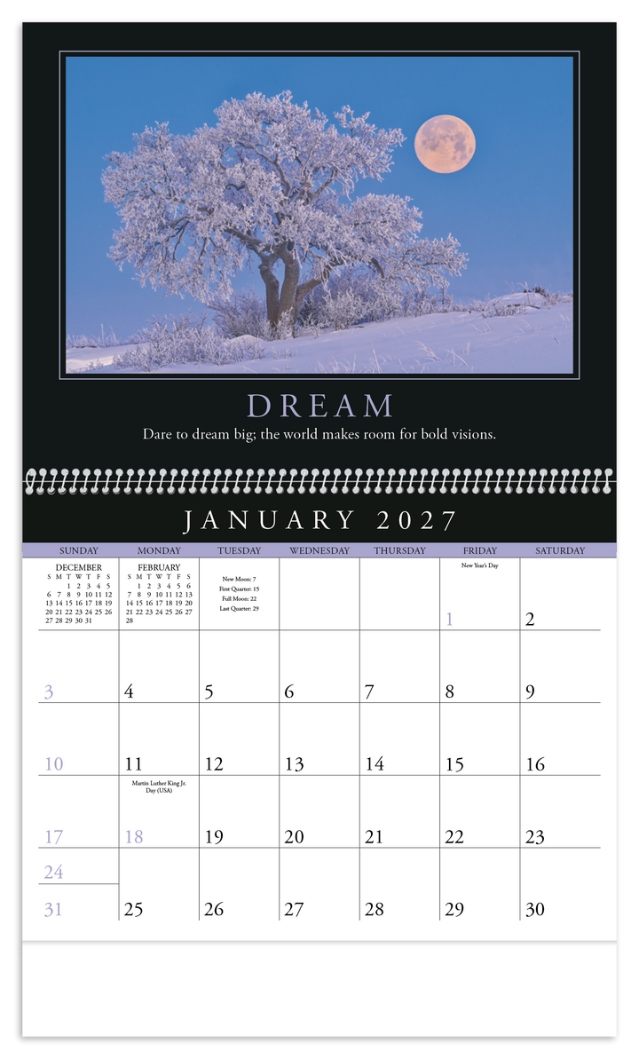 Triumph® Calendars Motivations Calendar