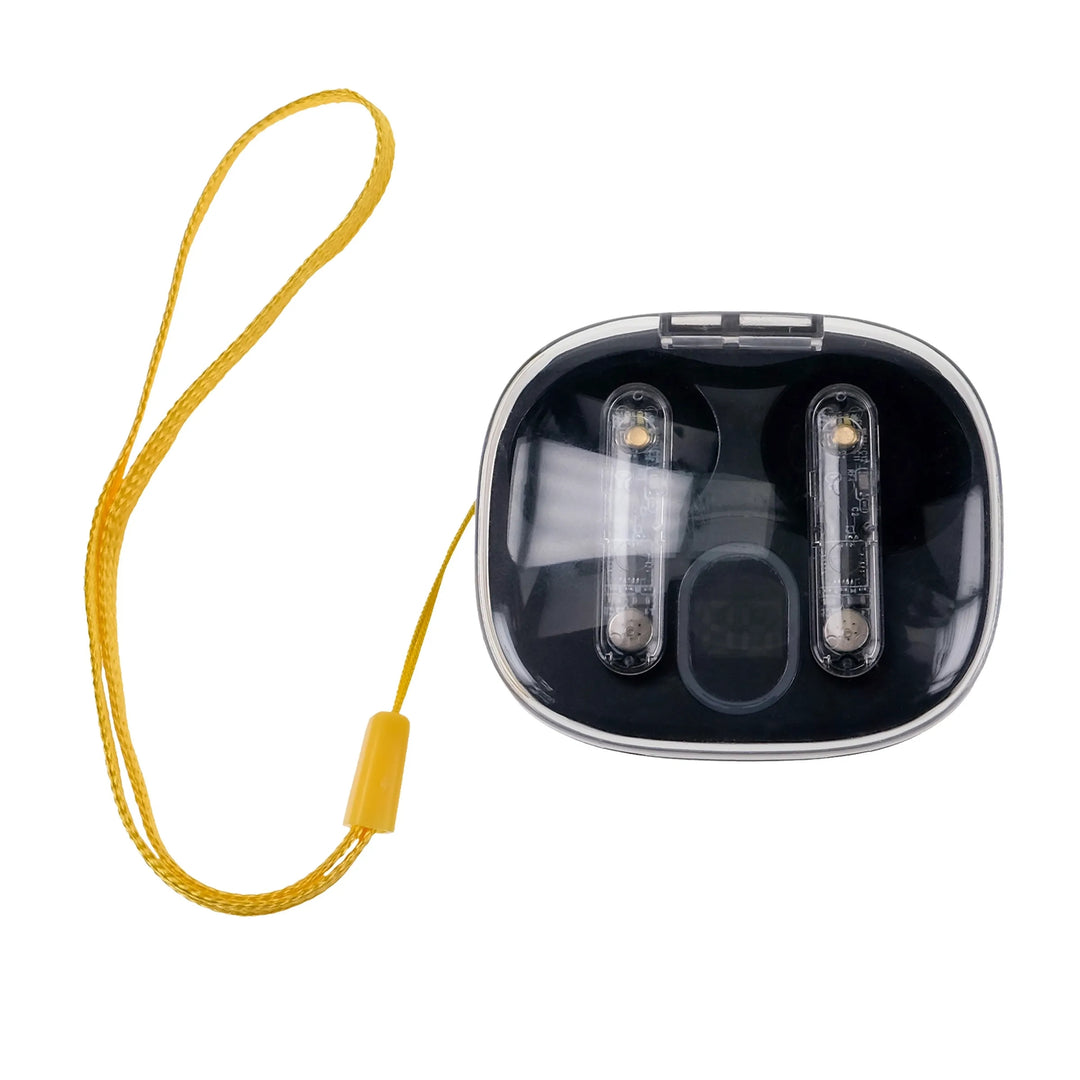 Light Up Display Lanyard Bluetooth Earbuds