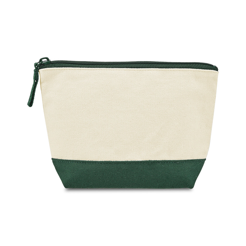 Canvas Zippered Pouch