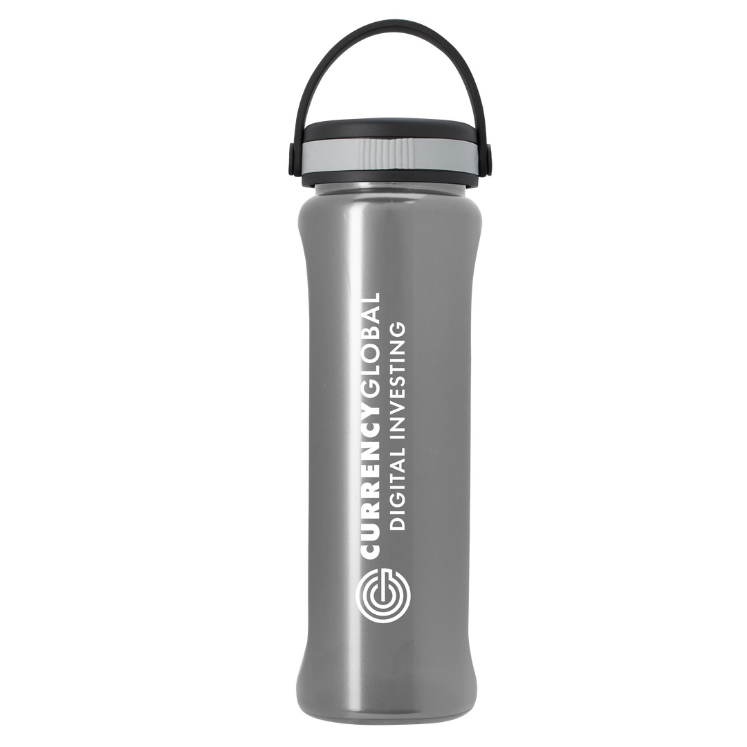 Boss Embossed RPET Bottle with Grip Lid - 26 oz.
