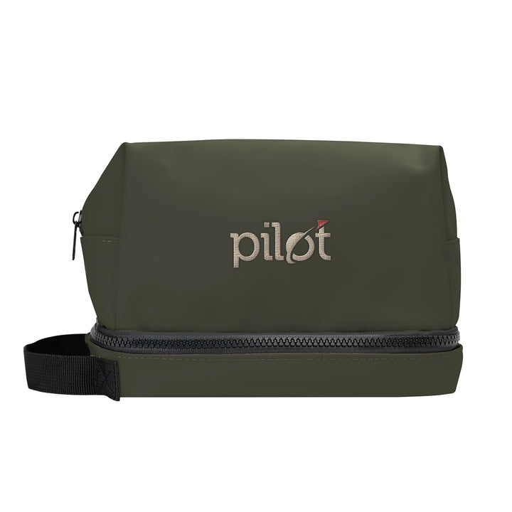 Hudson rPET Leatherette Toiletry Bag