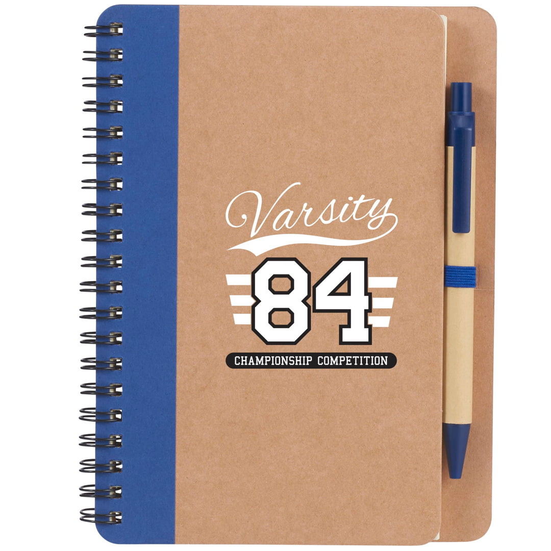 FSC® Mix 5" x 7" Eco Spiral Notebook with Pen