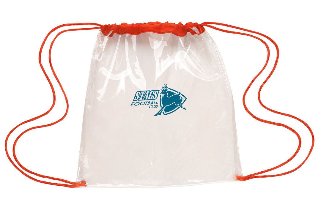 Good Value™ Clear Game Drawstring Backpack