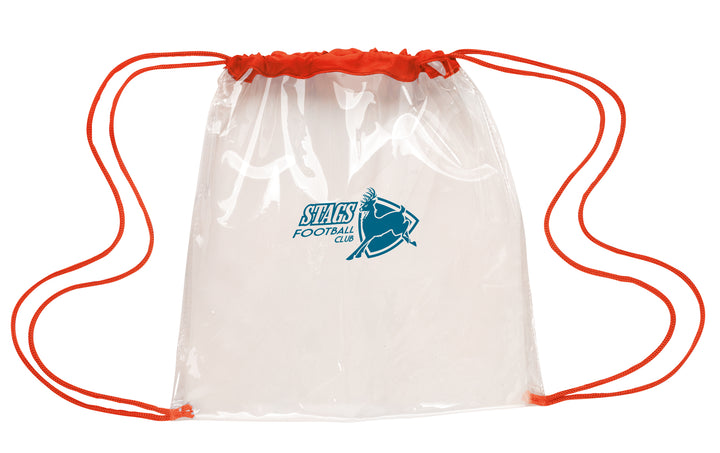 Good Value™ Clear Game Drawstring Backpack