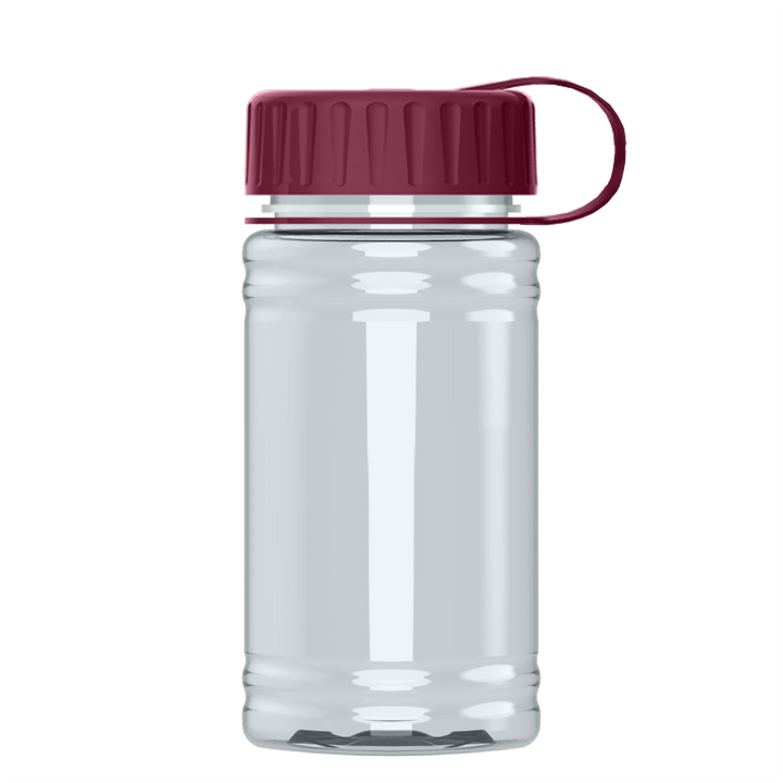 Mini RPET Bottle with Tethered Lid - 16 oz.