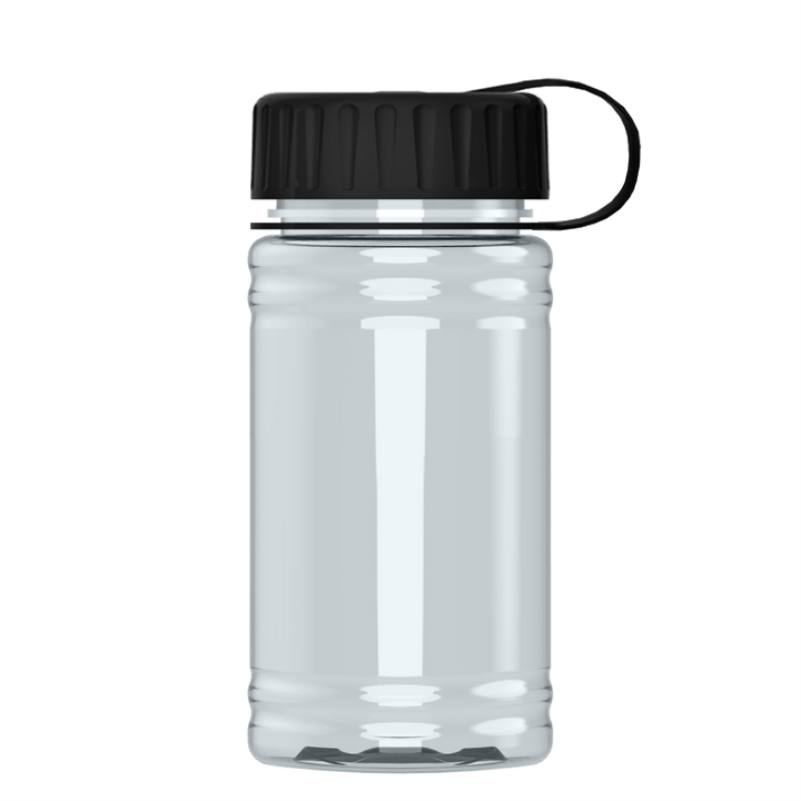 Mini RPET Bottle with Tethered Lid - 16 oz.