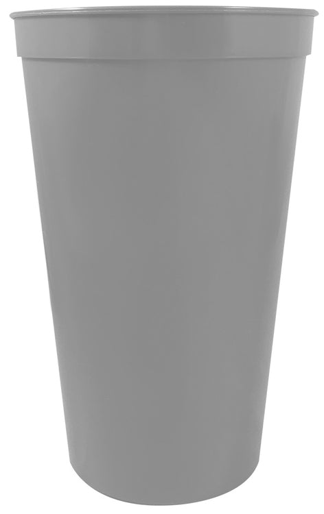 22 oz. Smooth Wall Plastic Stadium Cup