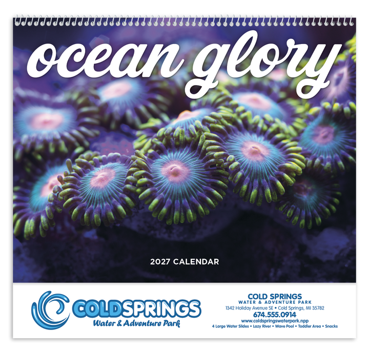 Good Value™ Ocean Glory - Spiral Calendar