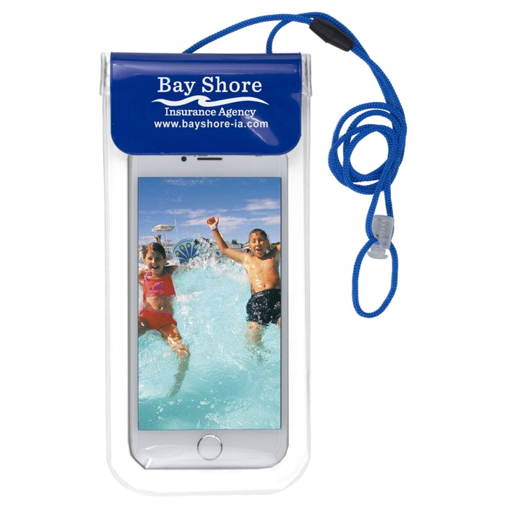 "Truckee" Clear Touch Through Water-Resistant Cell Phone and Accessories Carrying Case