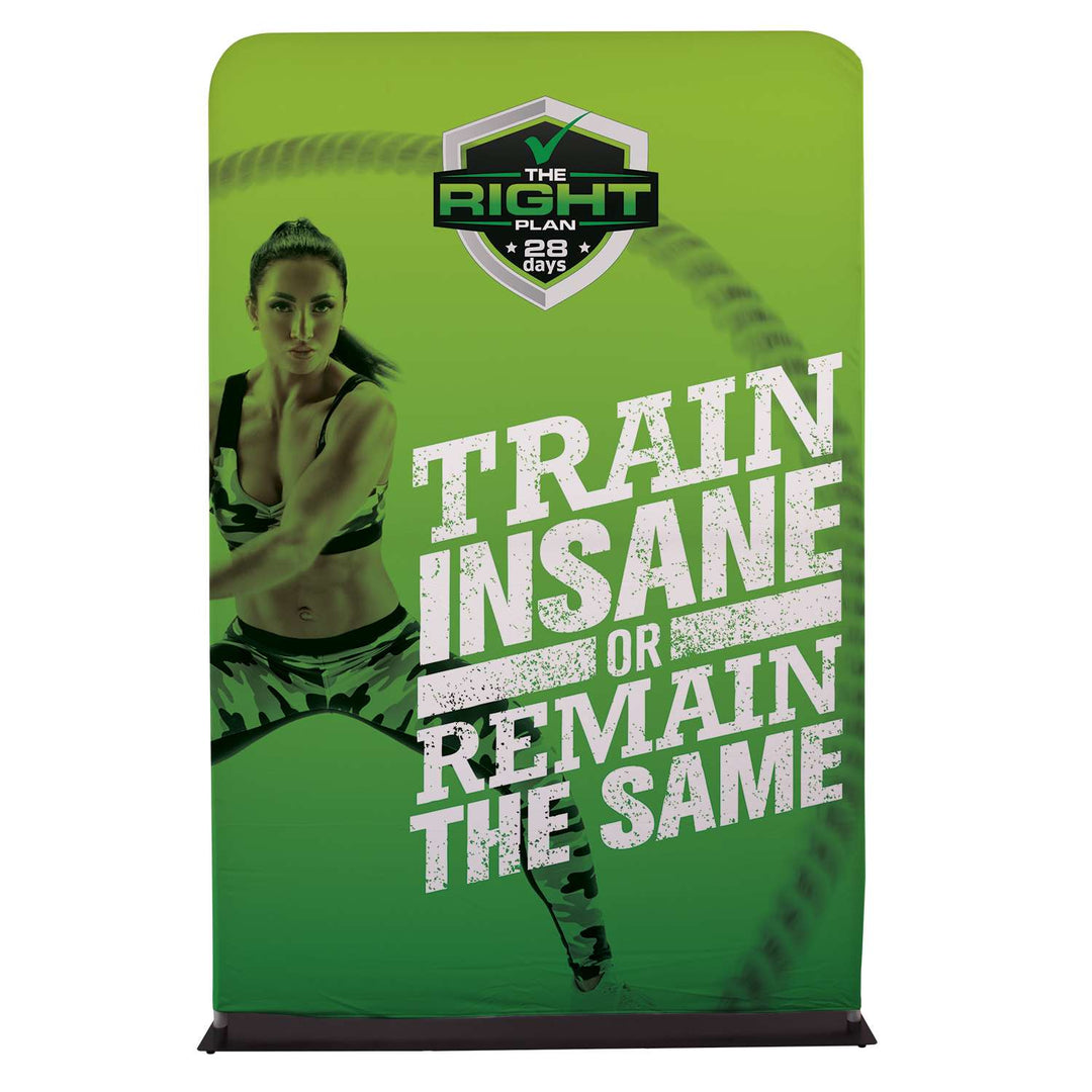 5' EuroFit™ Banner Display Kit (Recycled Polyester Knit)