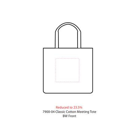 6oz Classic Cotton Canvas Meeting Tote