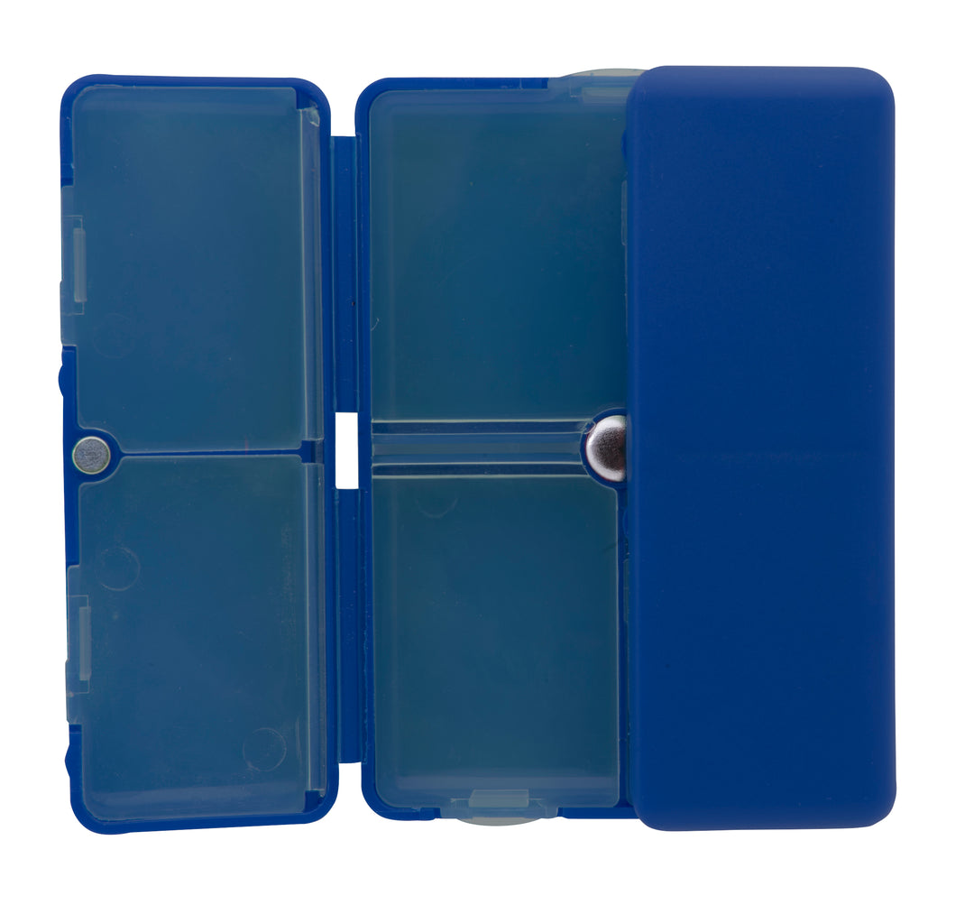 Good Value™ Magnetic Dual-Open Pill Box