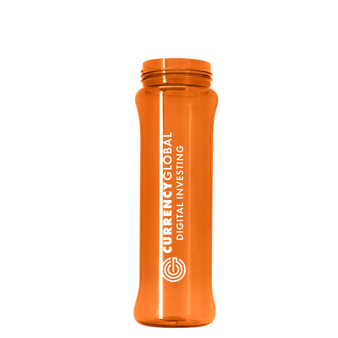 Boss Embossed RPET Bottle with Grip Lid - 26 oz.