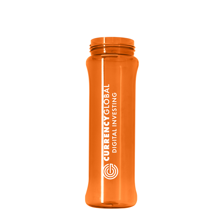 Boss Embossed RPET Bottle with Grip Lid - 26 oz.