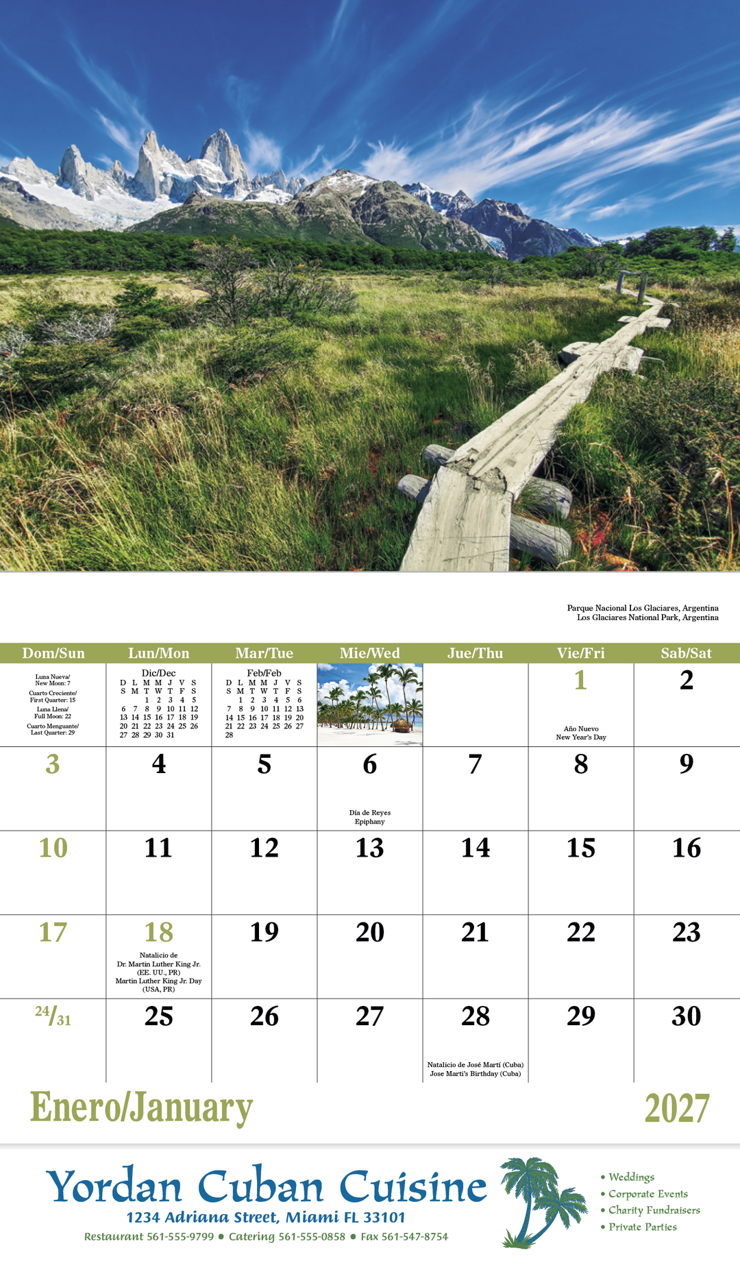 Good Value™ Latinoamerica en Paisajes - Stapled Calendar