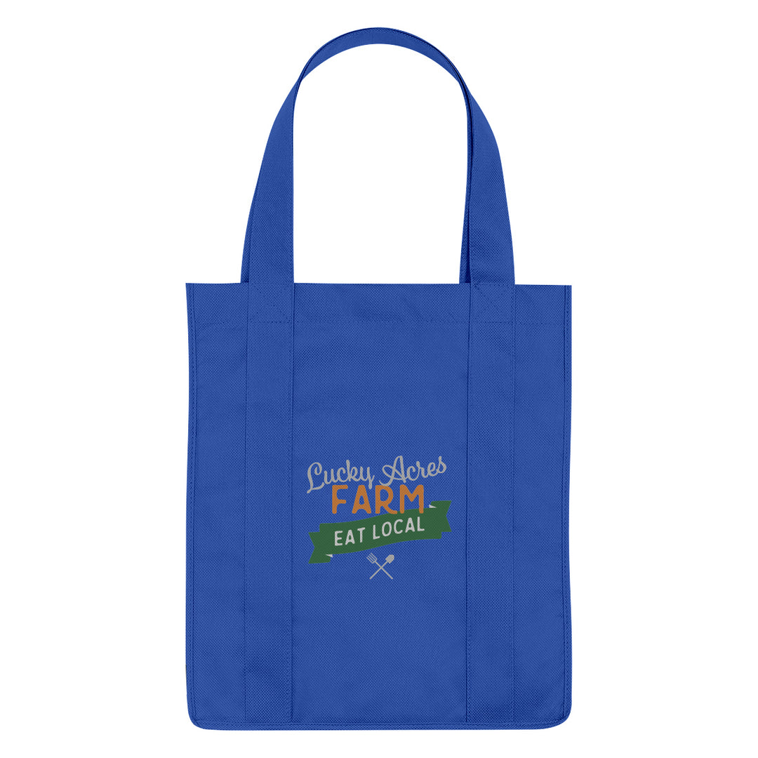 Non-Woven Shopper Tote Bag With 100% RPET Material