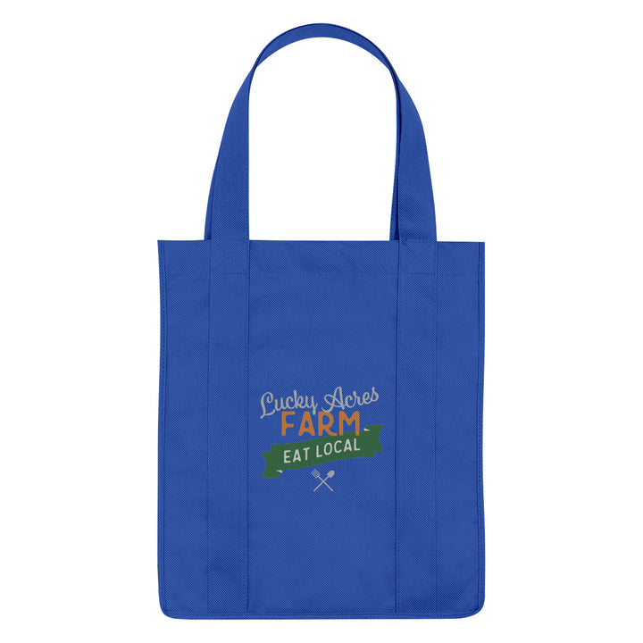 Non-Woven Shopper Tote Bag With 100% RPET Material