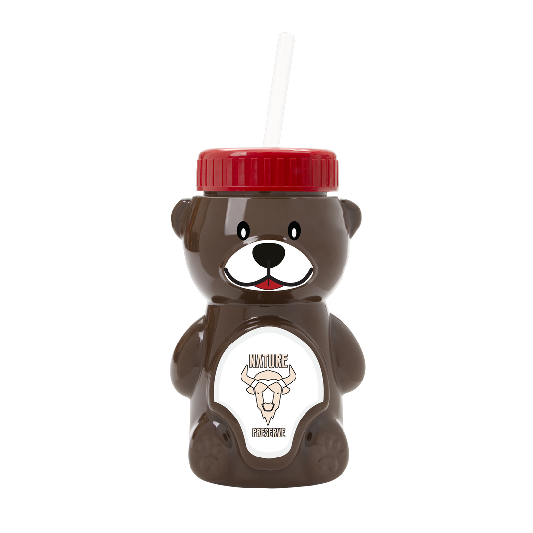 Cubbie RPET Bottle with Straw Lid - 20 oz.