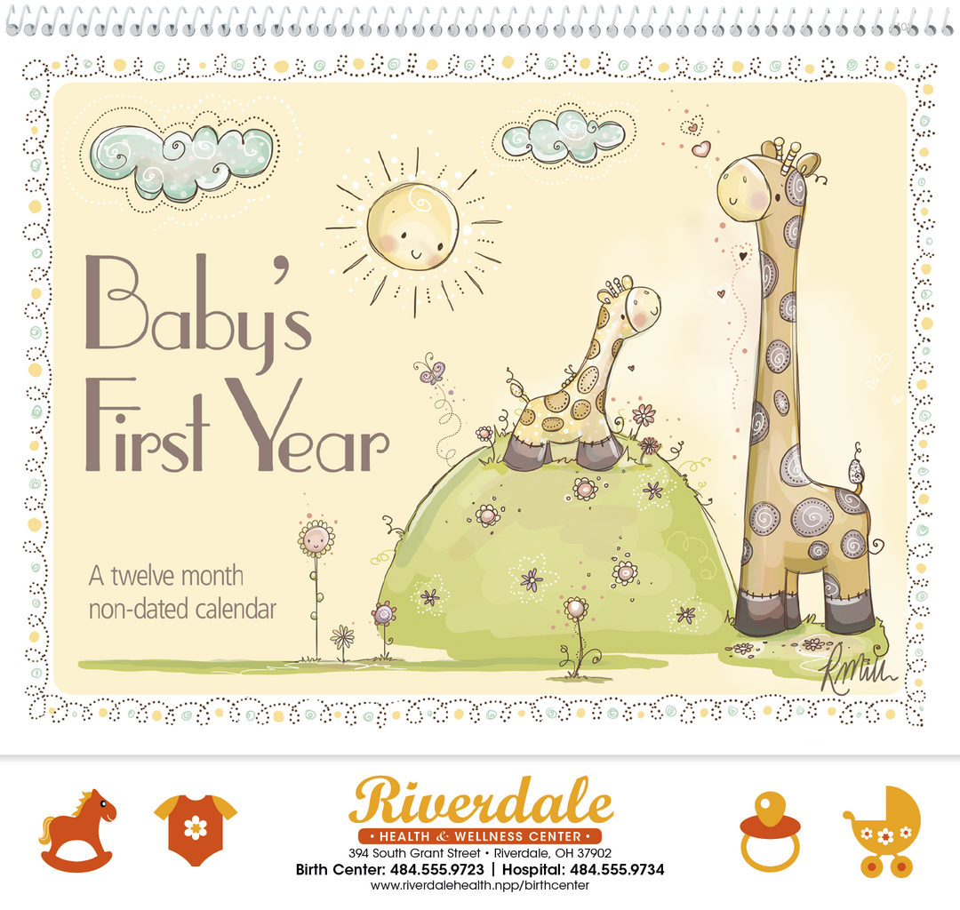 Triumph® Calendars Baby's First Year by Rachelle Anne Miller
