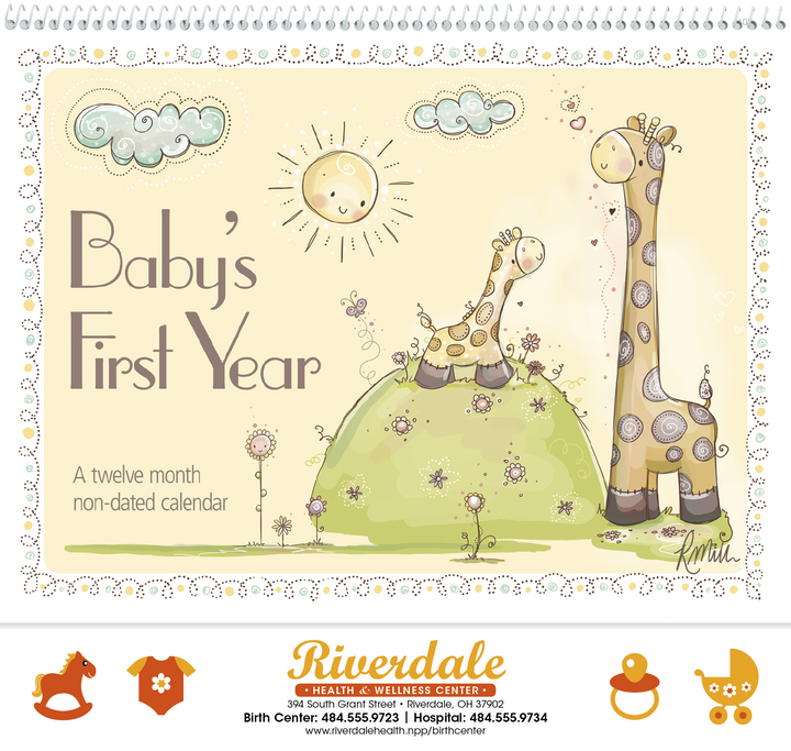 Triumph® Calendars Baby's First Year by Rachelle Anne Miller