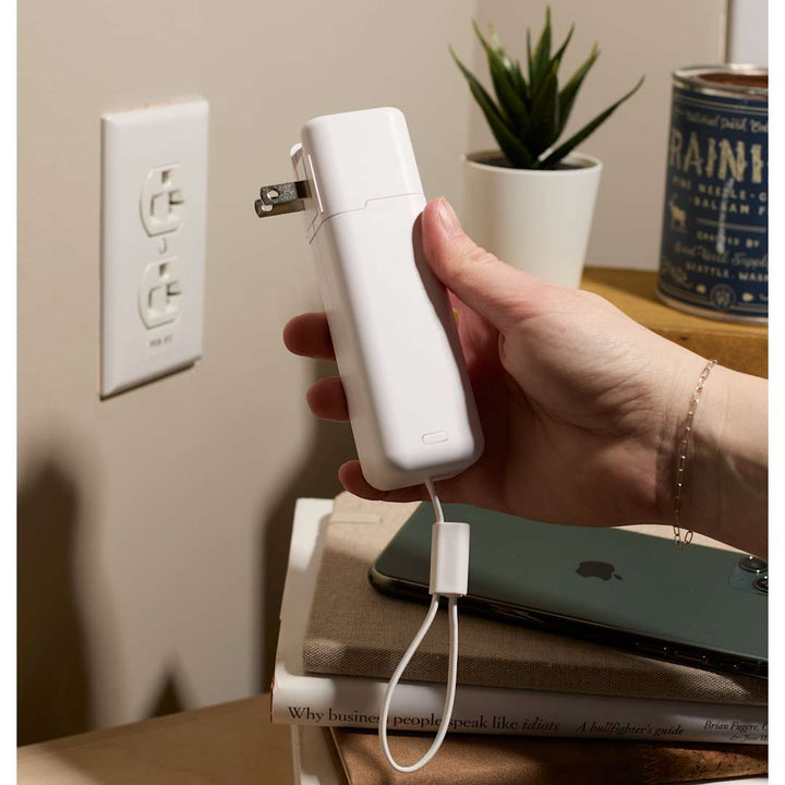 ETL Listed 5000 mAh 20W PD Power Bank with AC Plug