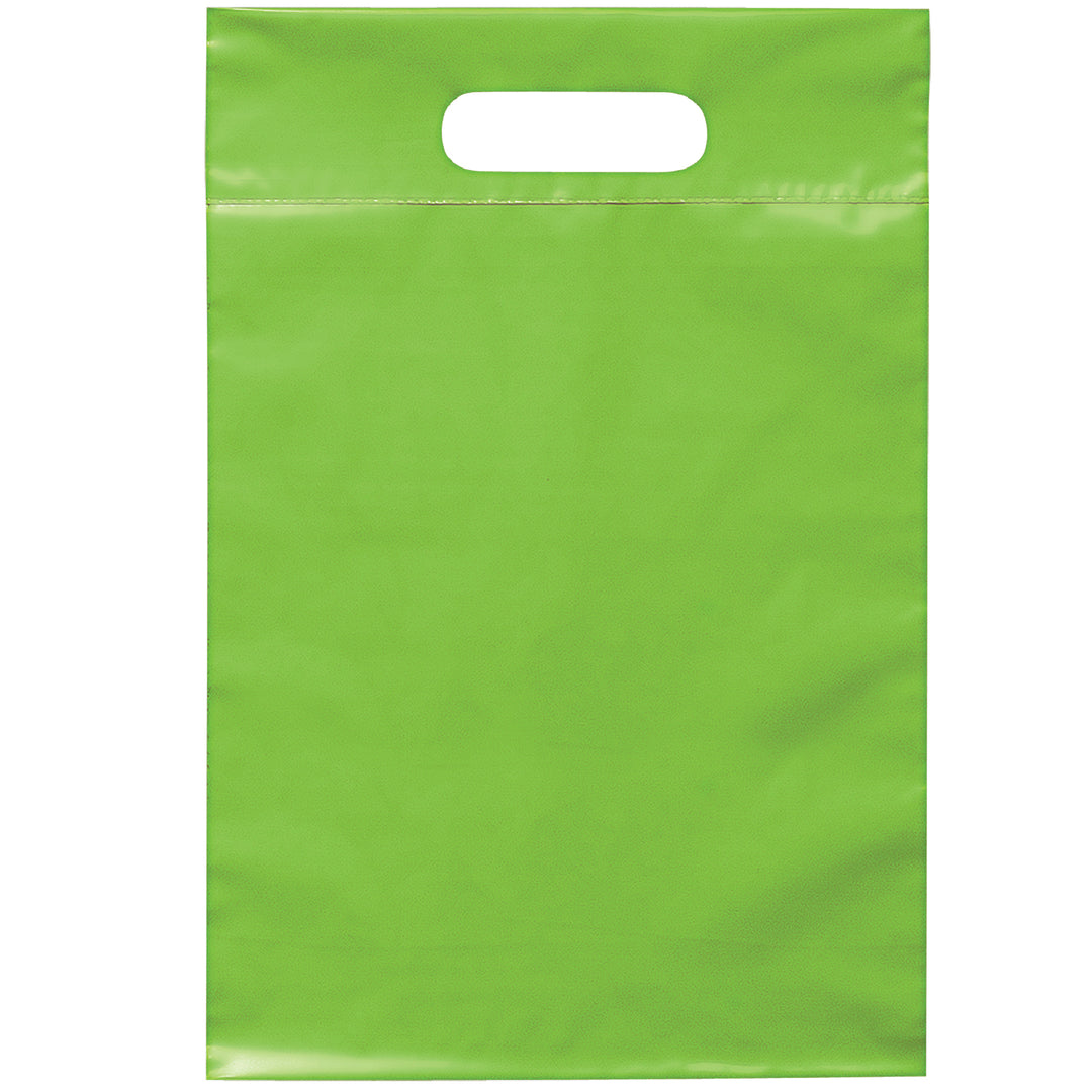 Die Cut Handle Bag - 9 1/2W x 14H - Flexo Ink Print
