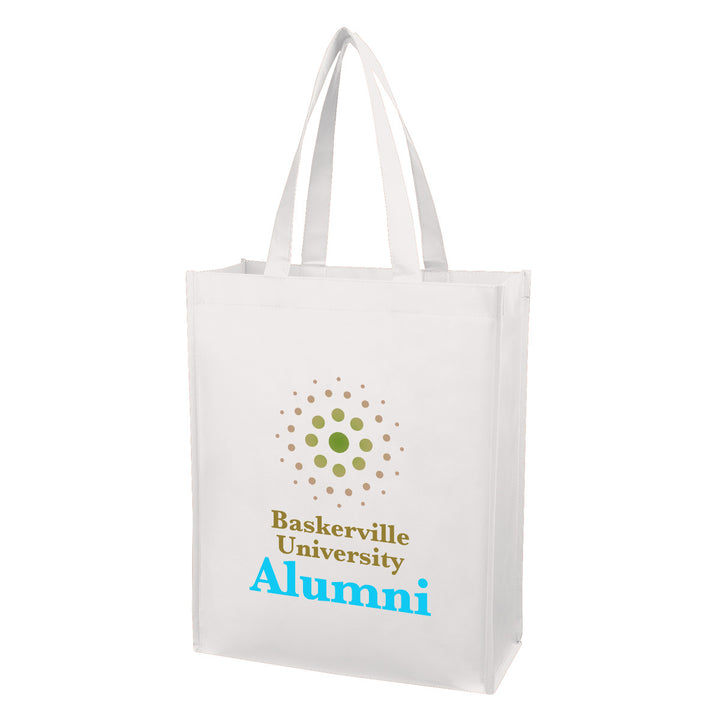 Matte Laminated Non-Woven Shopper Tote Bag