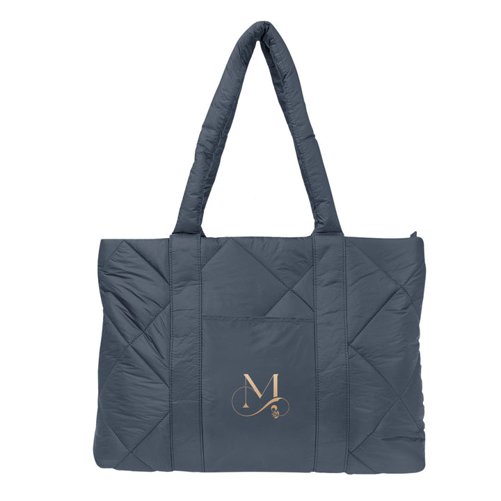Luxe Quilted Puffer Tote Bag