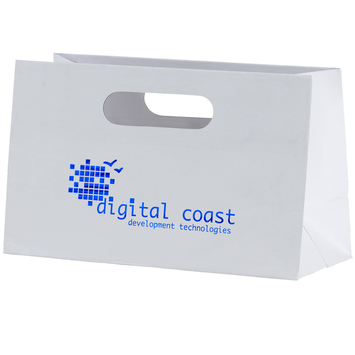 Mia™ - Boutique Die Cut Handle Tote - Foil Print