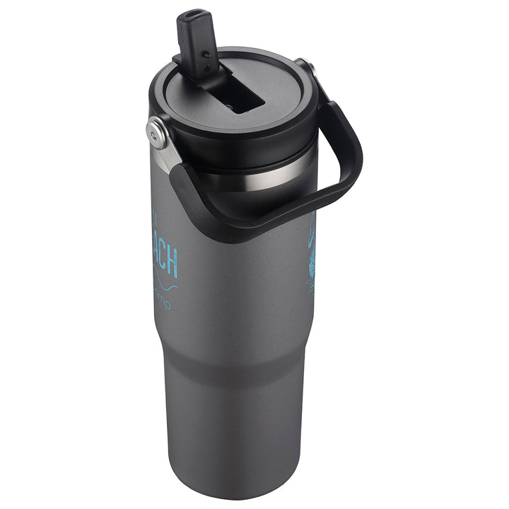 Oreno 30 oz Stainless Steel/Polypropylene Travel Tumbler