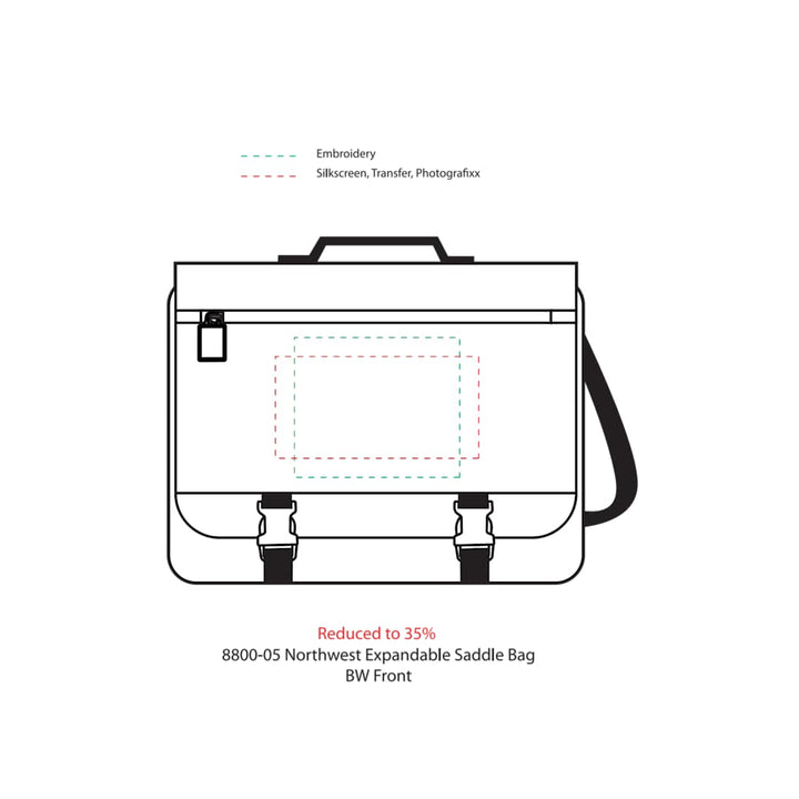 Northwest Expandable Messenger Bag