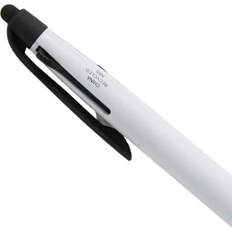 Tri-Color Ink Recycled Stylus Pen