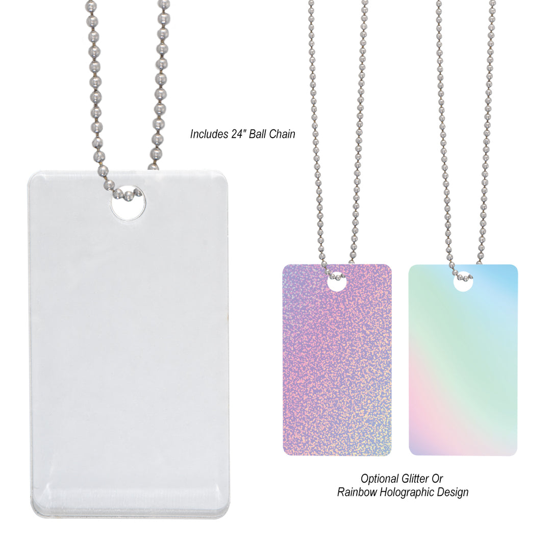 Acrylic Charm - Rectangle