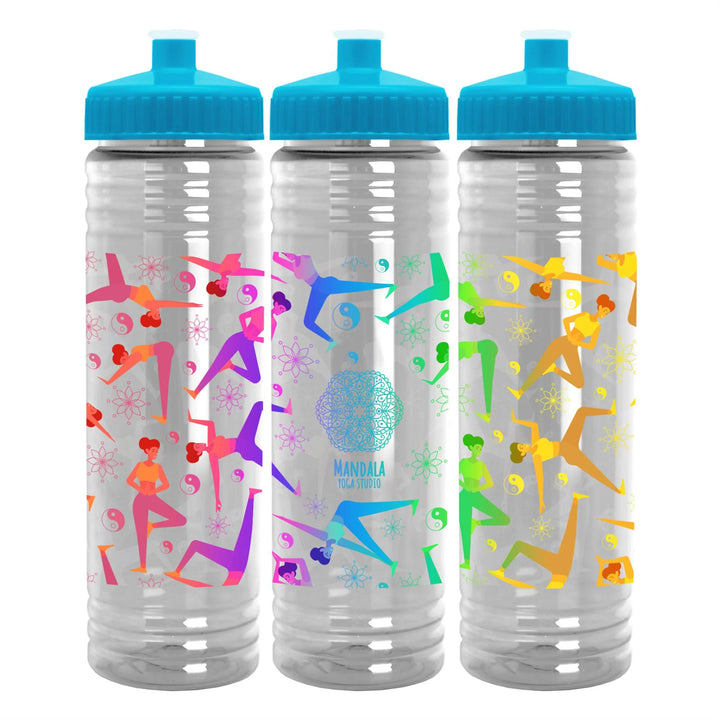 24 oz. Slim Fit Water Bottle with Push-Pull