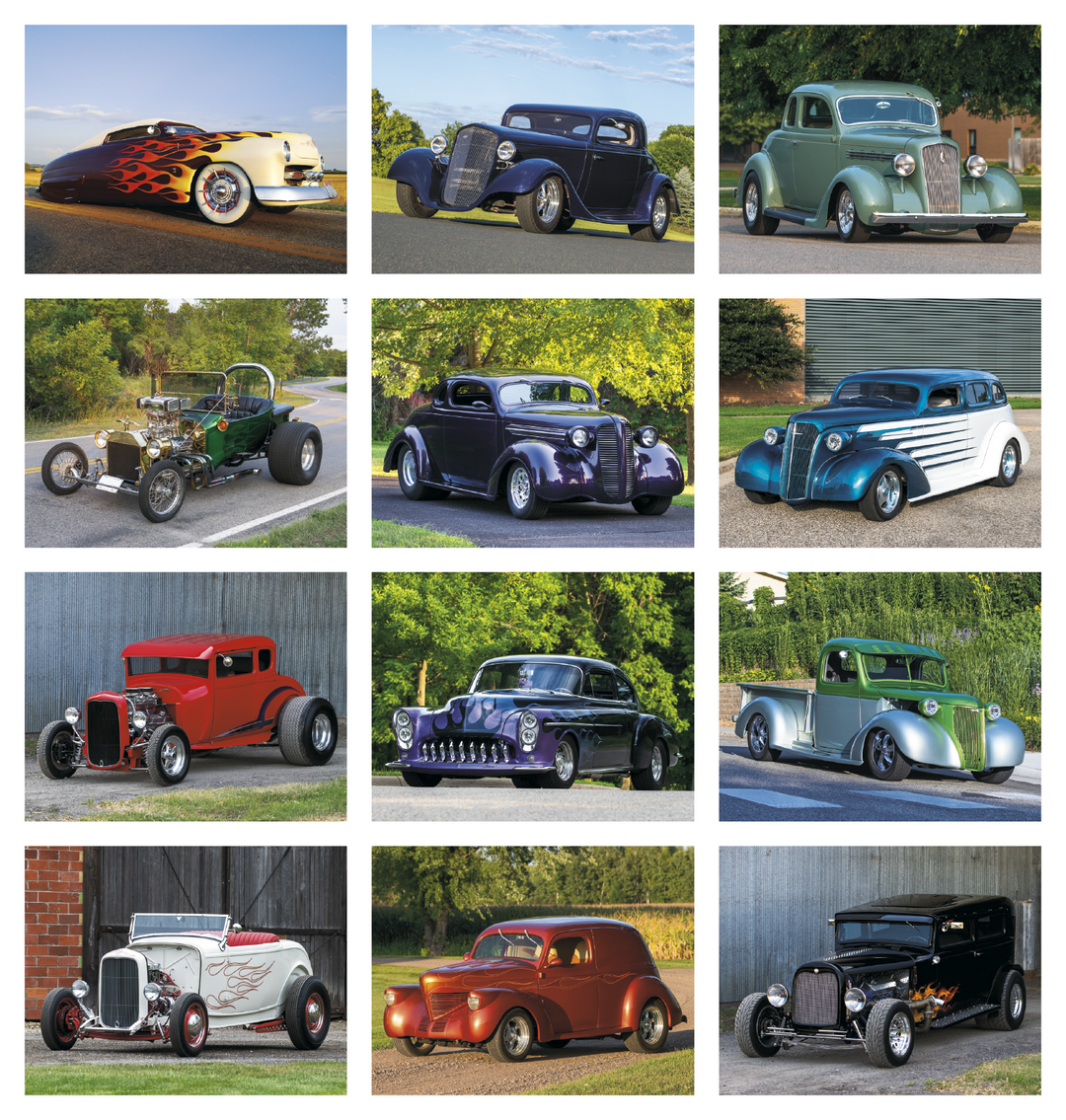 HotLine® Products Street Rod Fever Appointment Calendar - Stapled