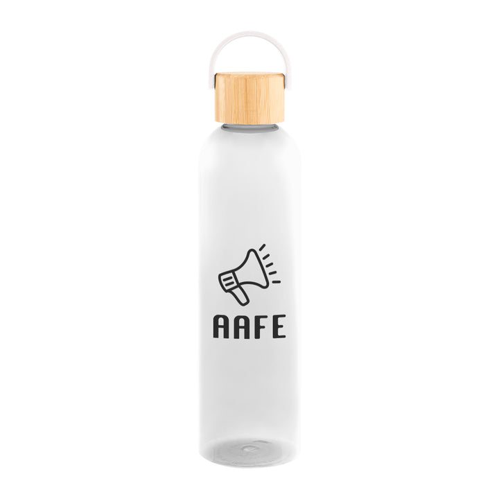 32 Oz. Jeffrey rPET Bottle With Bamboo Lid And Easy Carry Handle