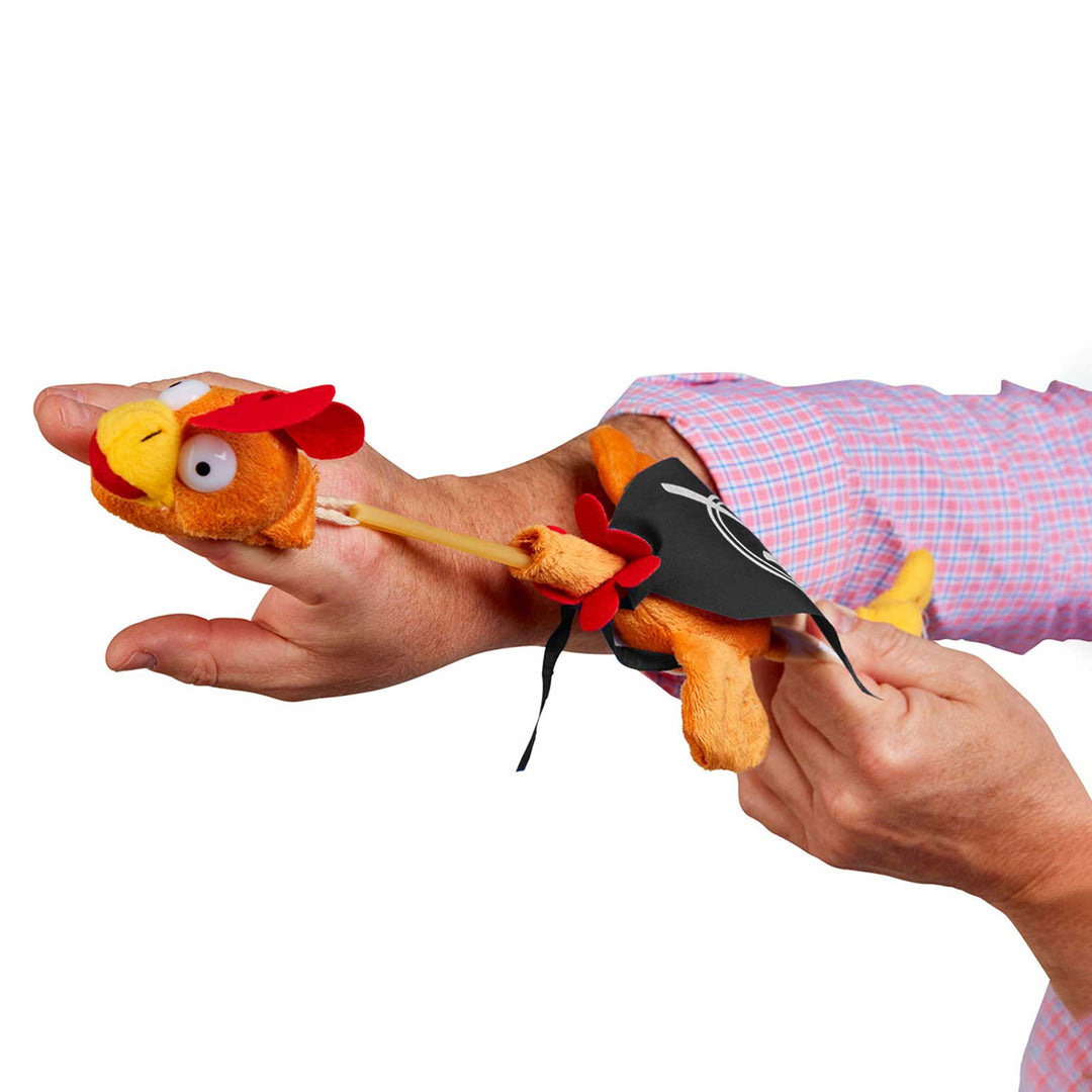 Flying Crowing Rooster Plush Stuffed Animal