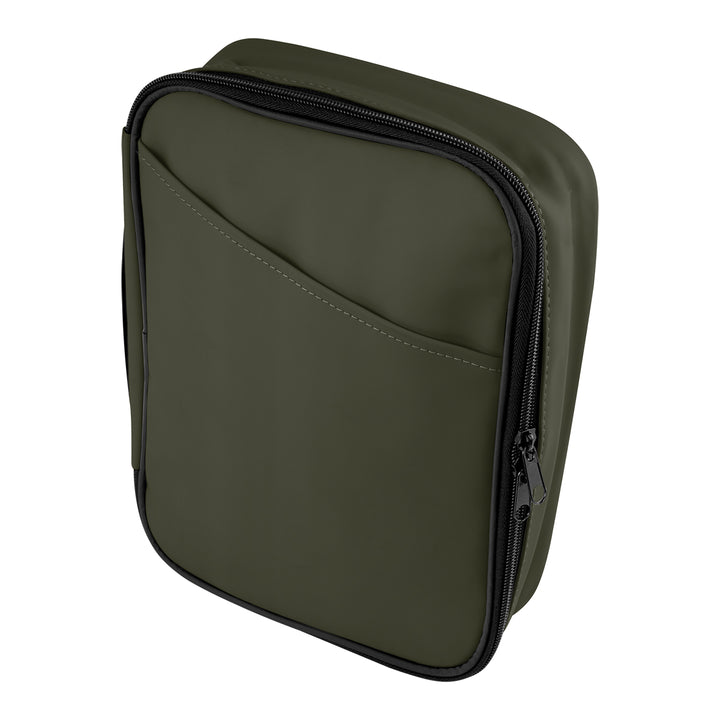 Hudson rPET Leatherette Tech Organizer