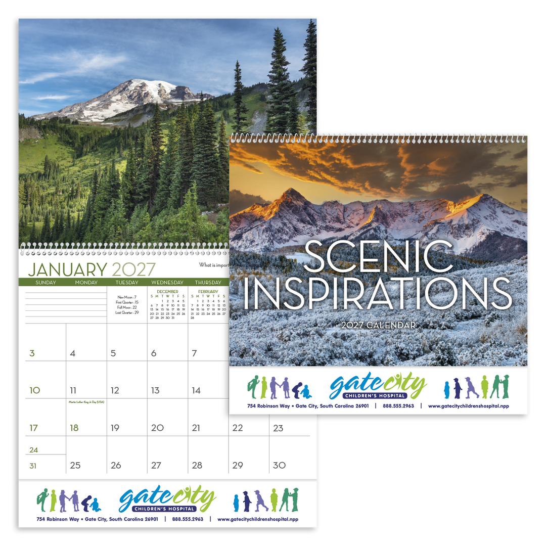 Triumph® Calendars Scenic Inspirations Calendar