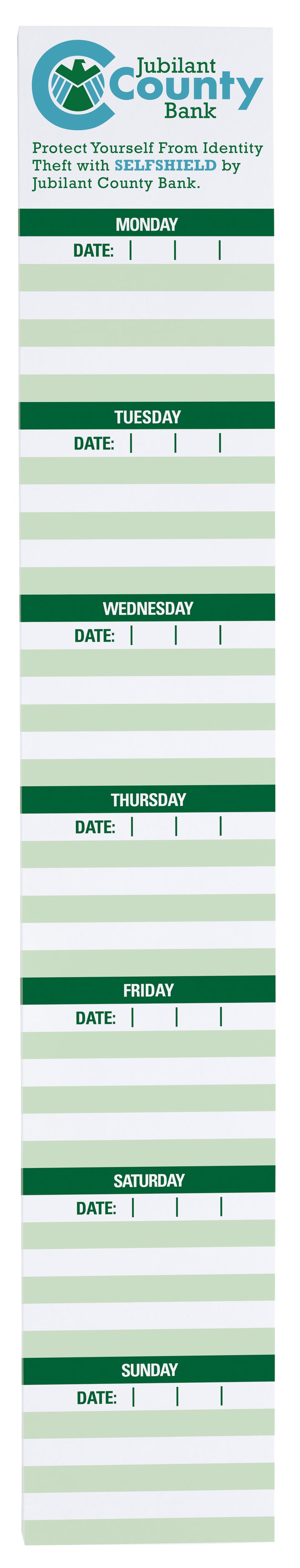 Souvenir® Sticky Note™ 12" X 2" Pad, 25 sheet