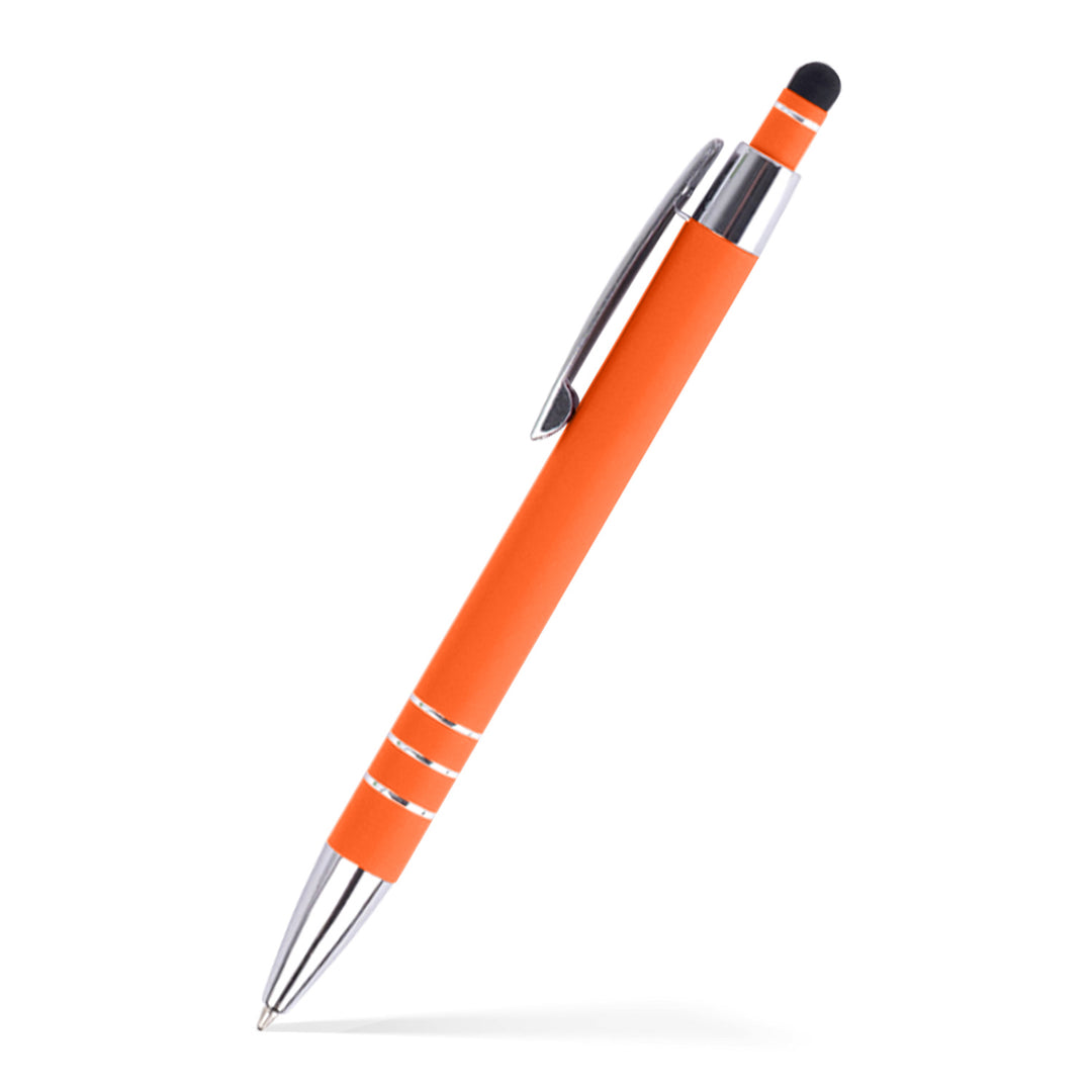 Karina Stylus Satin Soft Touch Click Metal Pen (CLOSEOUT)