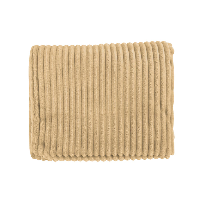 Raleigh Recycled Ribbed Flannel Blanket