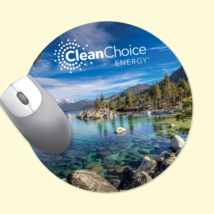 Vynex Heavy Duty 8" Round x1/16" Hard Surface Mouse Pad