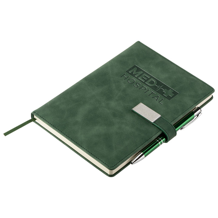 Thesis Hardcover Journal with Magnetic Closure & Pen