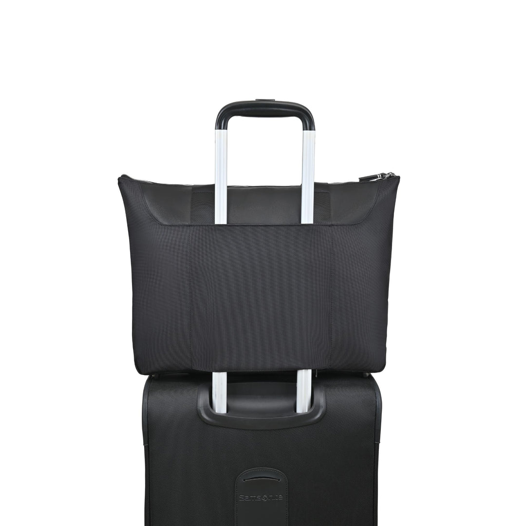 Travis & Wells® Lennox Recycled Nylon Laptop Tote