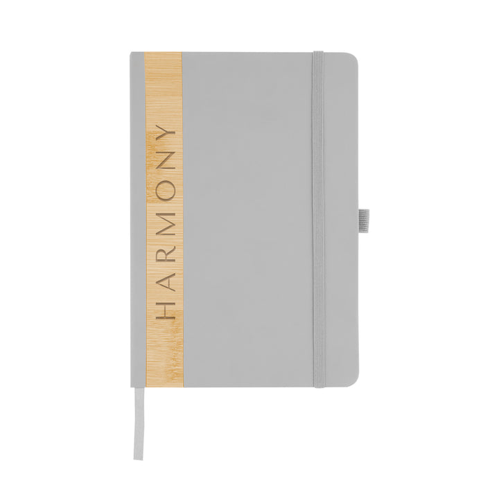 Recycled PU And Bamboo Accent Journal