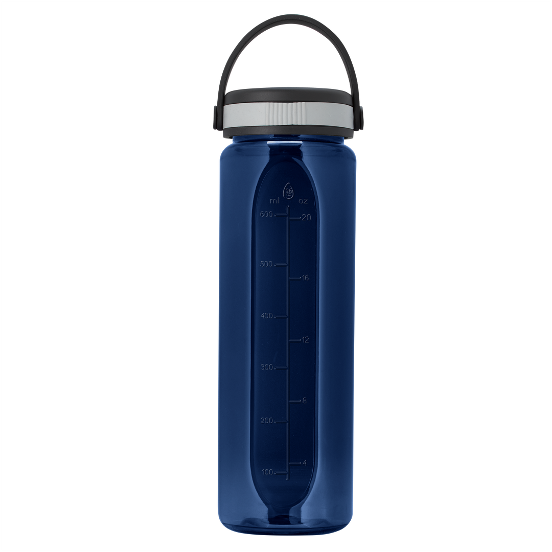 Boss Embossed RPET Bottle with Grip Lid - 26 oz.