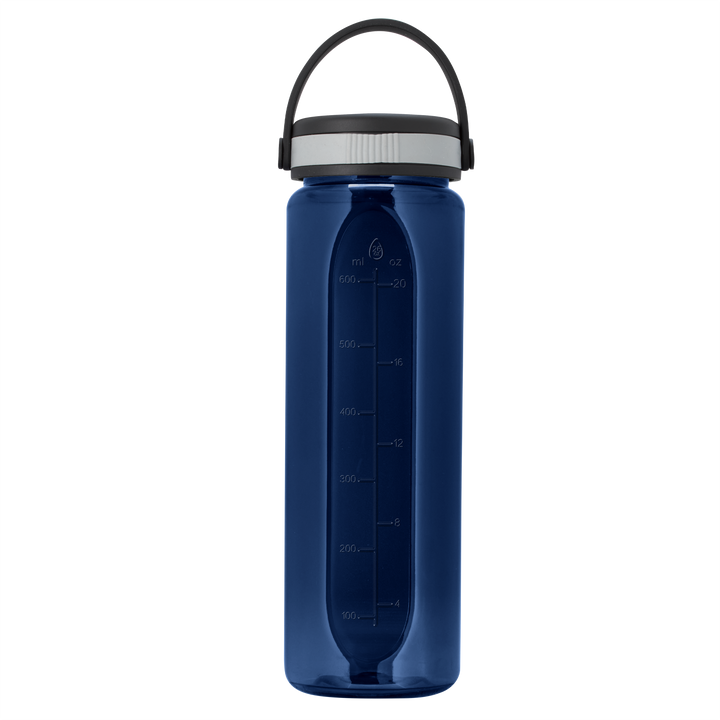 Boss Embossed RPET Bottle with Grip Lid - 26 oz.