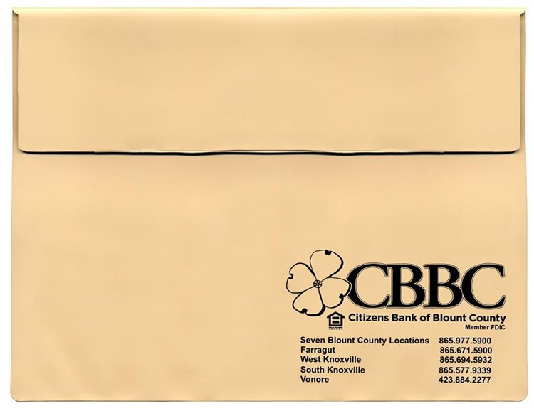 Standard Vinyl Underarm Portfolio