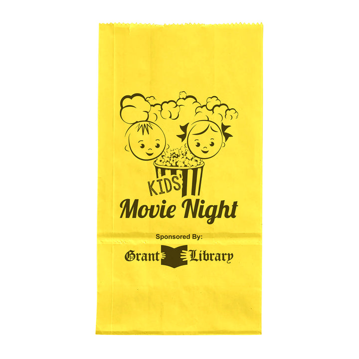 2# Popcorn Bag - Flexo Ink Print